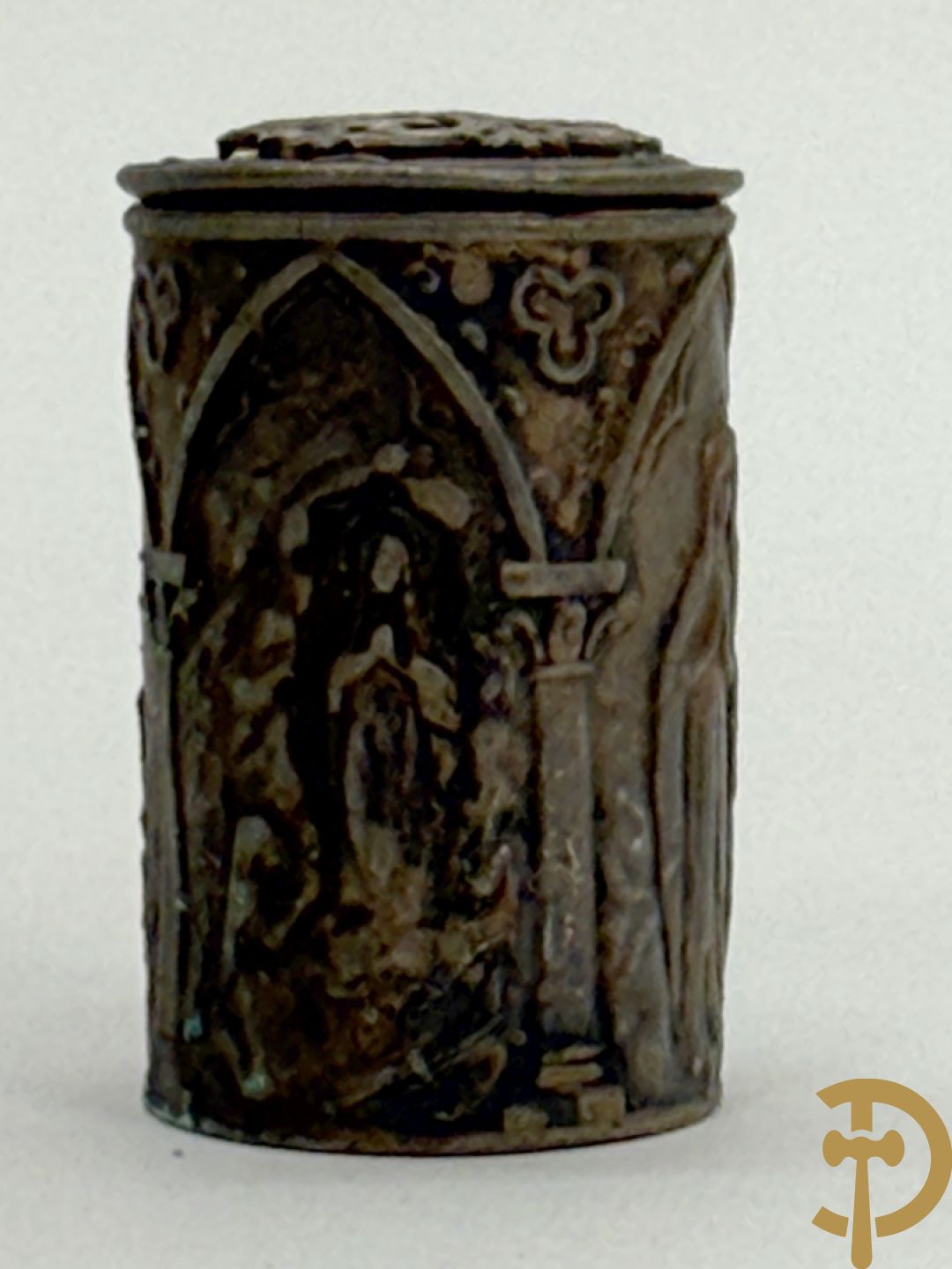 Grote relekwie en 3 kleine relikwieën + bijhorende documentatie