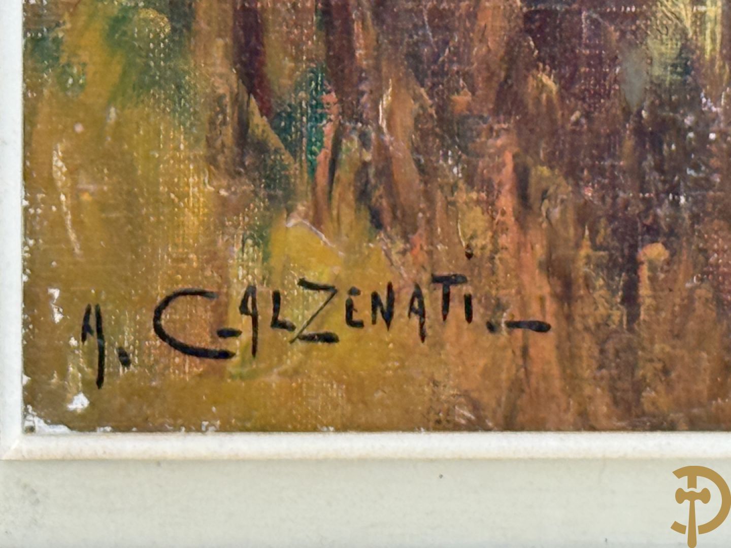 CALZENATI A. getekend 