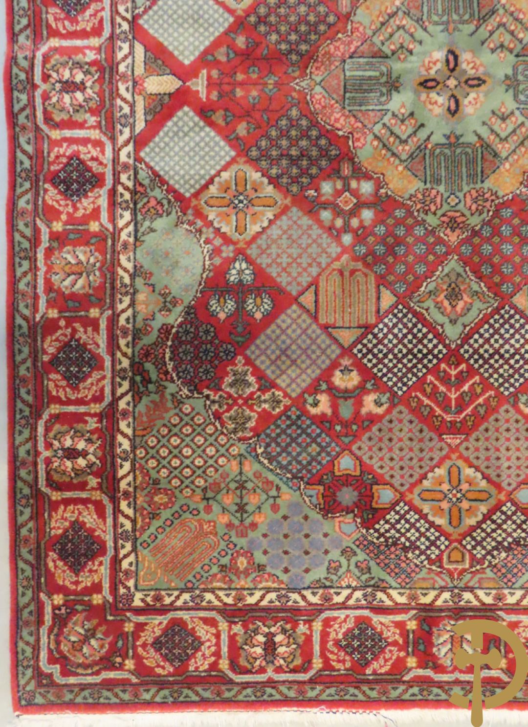 Oosters handgeknoopt tapijt Hamadan