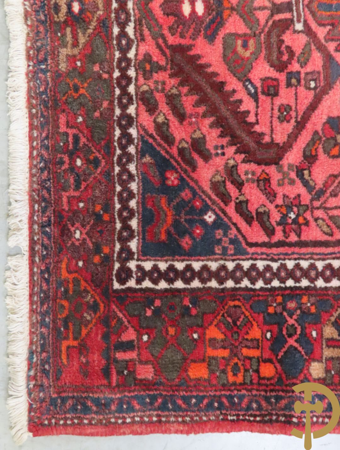 Twee oosterse handgeknoopte tapijten Hamadan