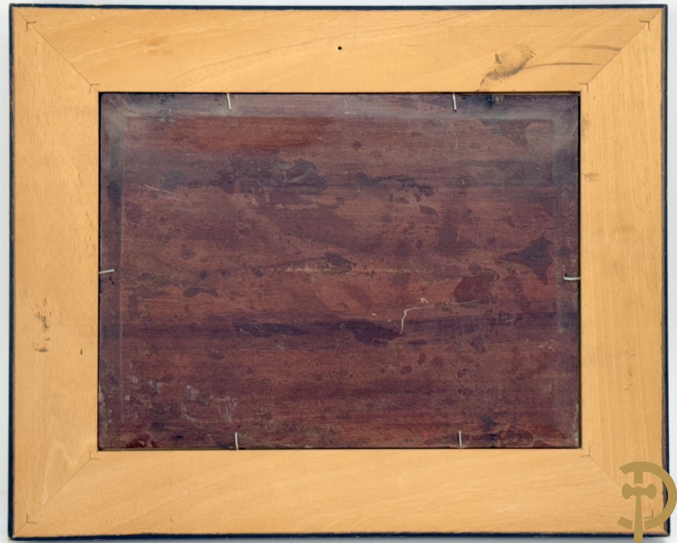 Onleesbaar getekend rechts onder 