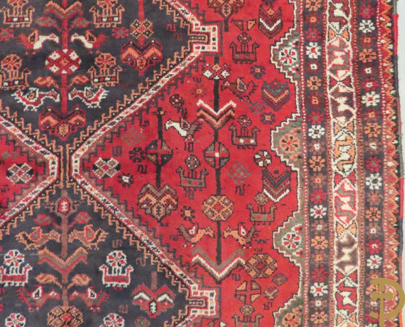 Oosters handgeknoopt tapijt Shiraz