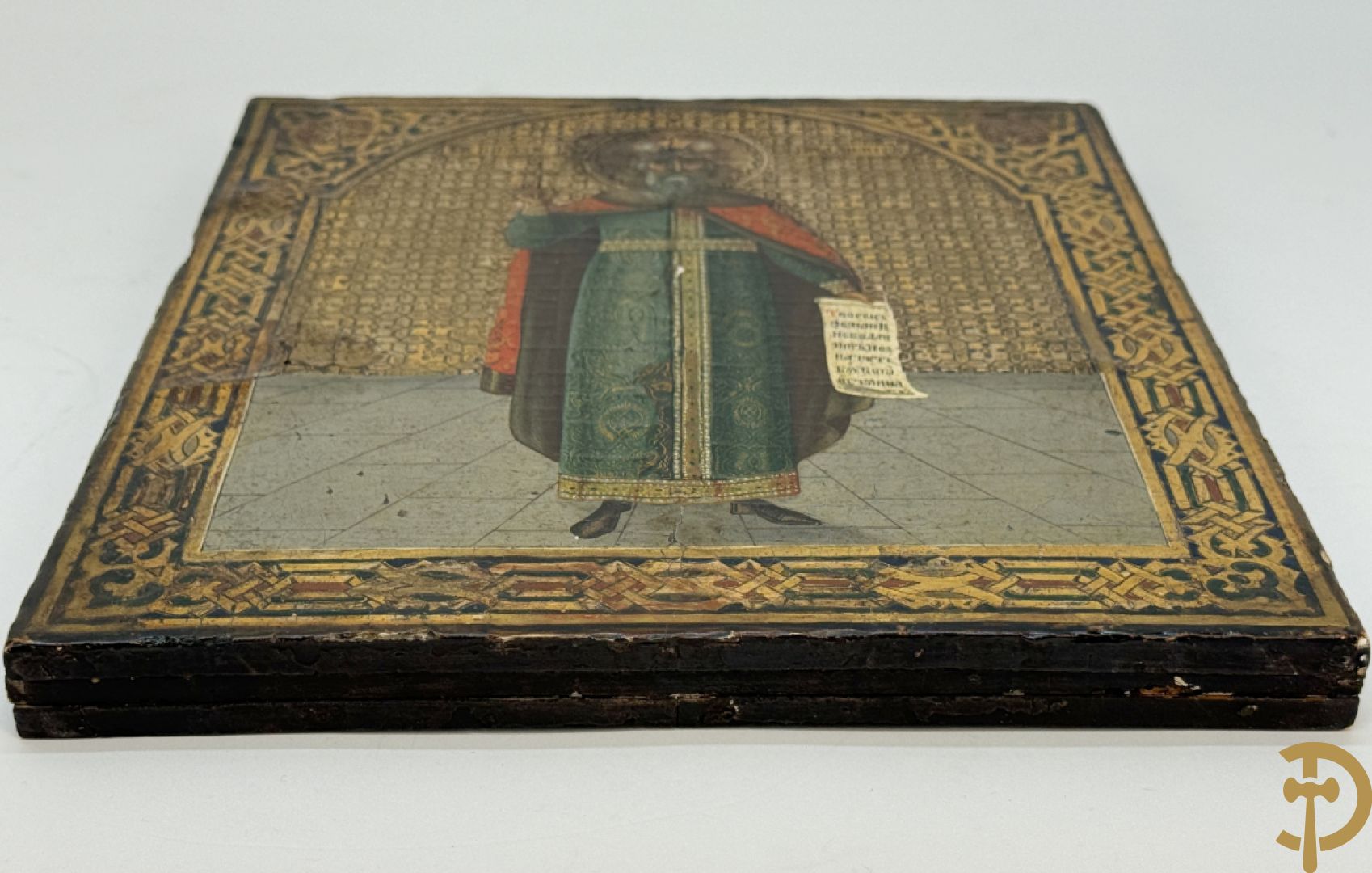 Russische ikoon met voorstelling van een Heilige