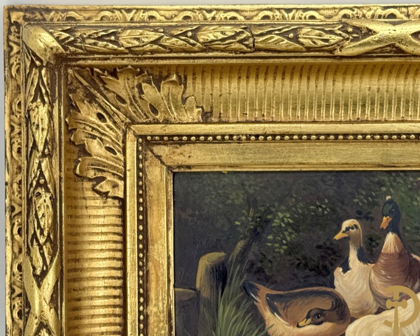 Onleesbaar getekend rechts onder 