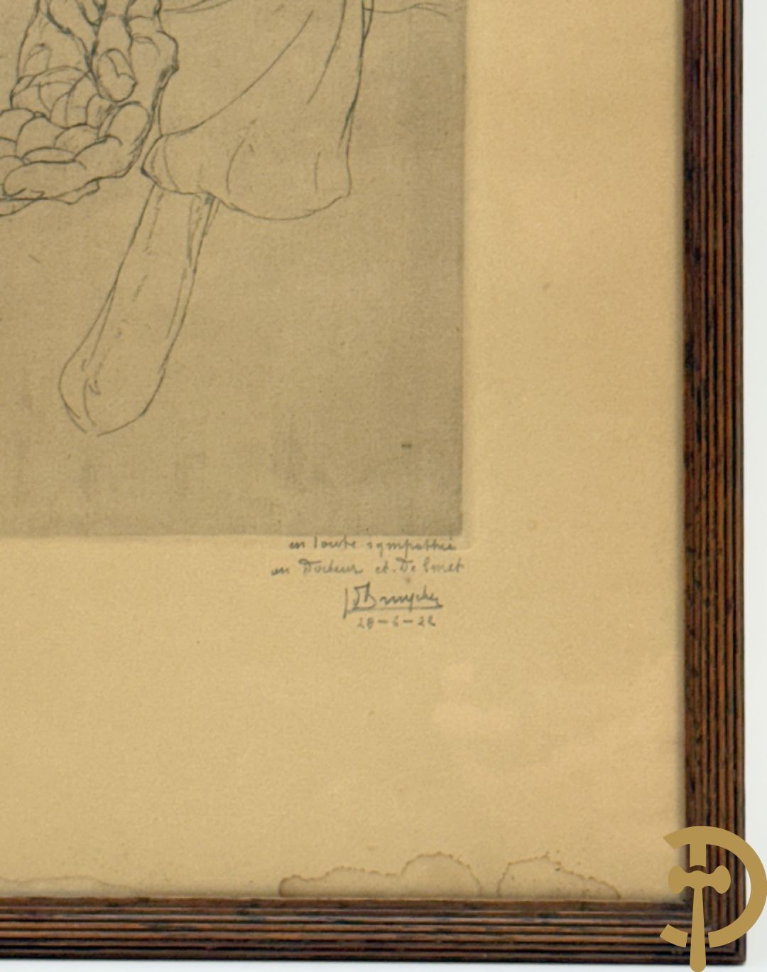 DE BRUYCKER J. (Jules) getekend 28-6-22 