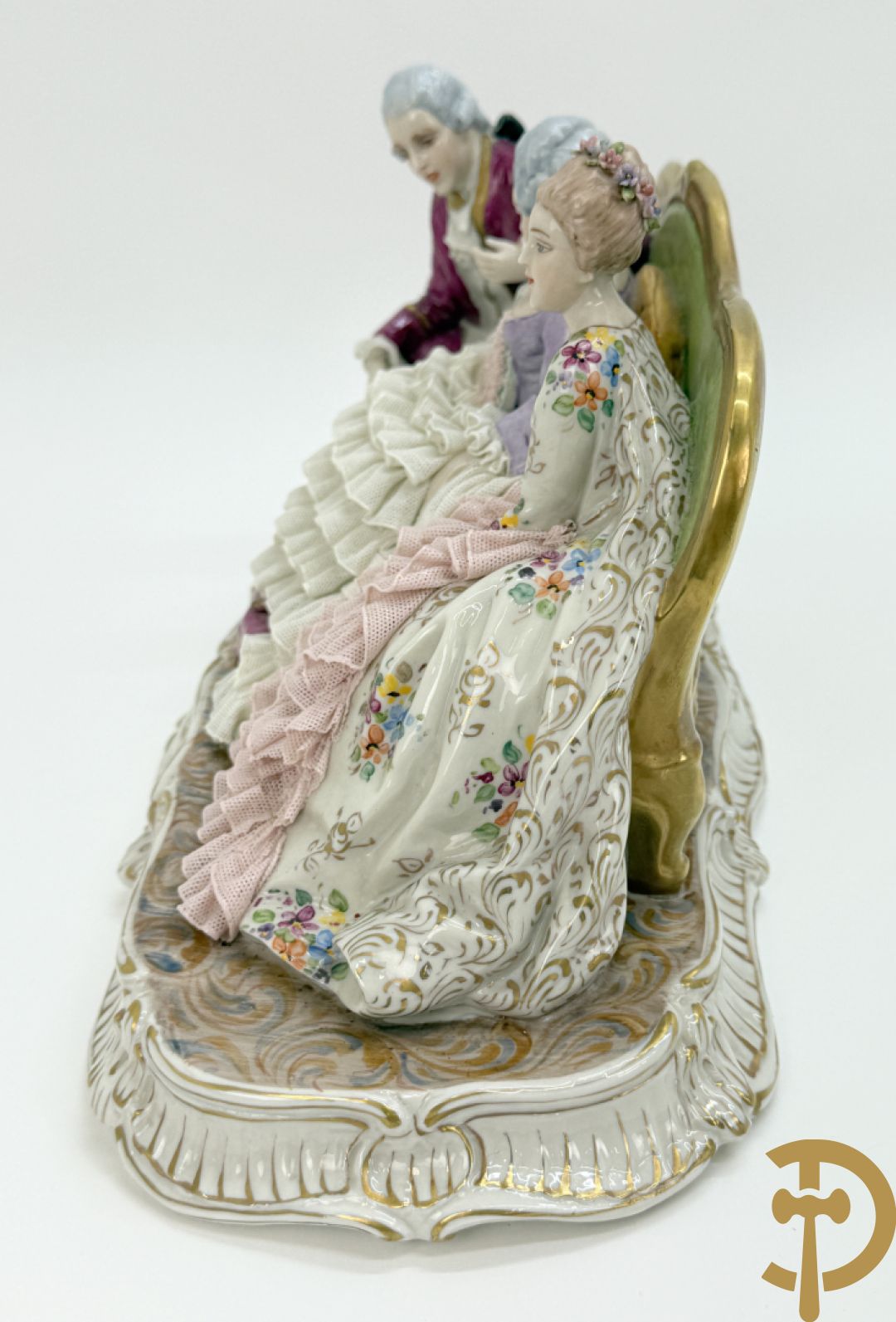 Italiaanse porseleinen groep 