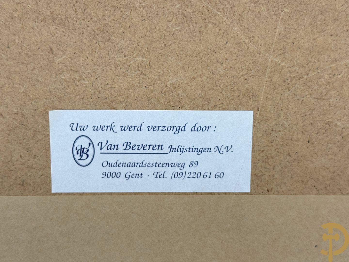 Handgekleurde kopergravure van de Kouter Gent uit Sanderus + handgekleurde kopergravure van Gravensteen uit Sanderus
