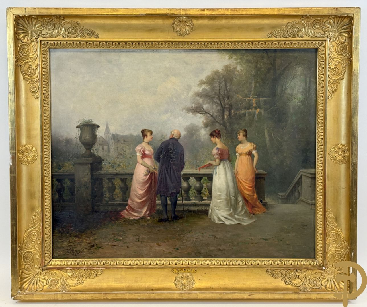 VAN WYK getekend 1890 