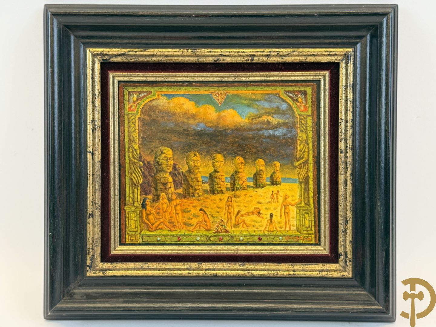 DELTOUR A. (Arthur) getekend 