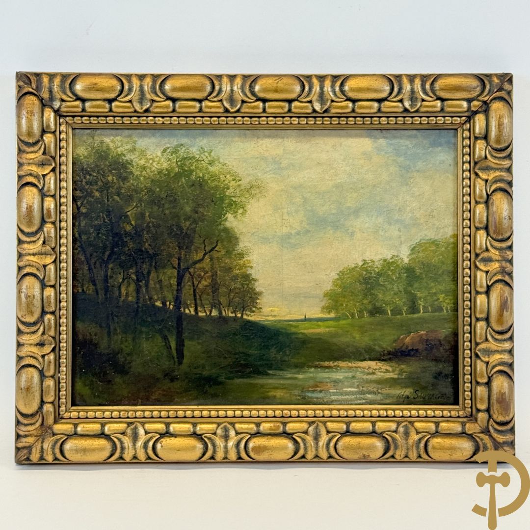 SAUVAGE Alp. getekend 