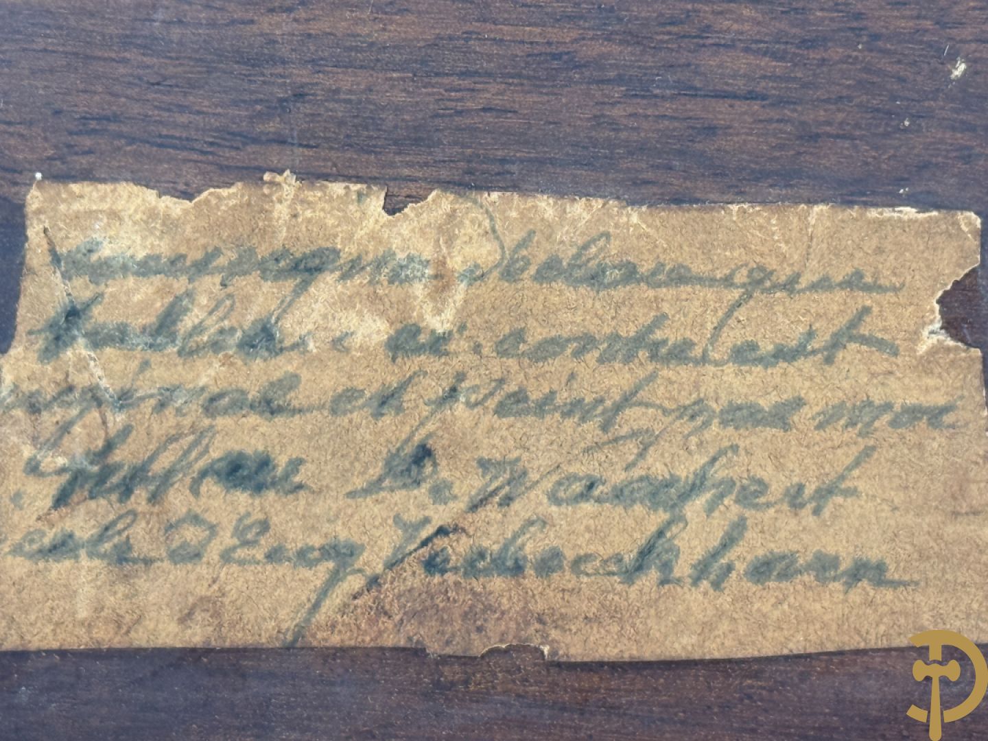 DE WAERHERT Arthur getekend 