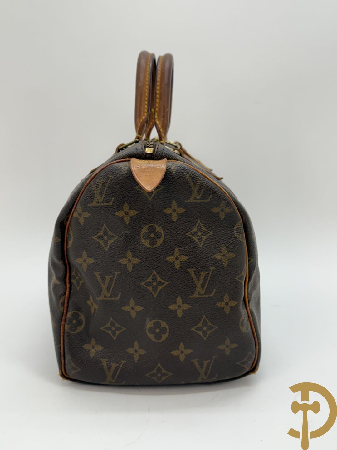 Kleine speedybag Louis Vuitton, binnenin gemerkt TH 0948