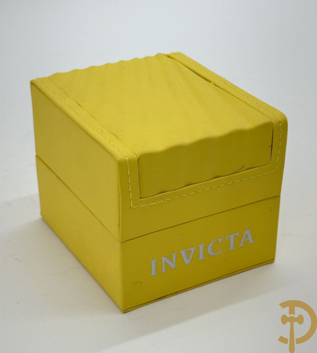 Collectors herenuurwerk, Invicta, bezet met drakendecor, met bijhorende box