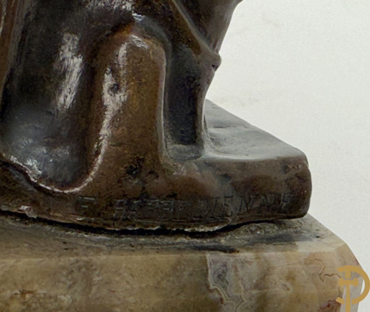 Barbedienne F. getekend 