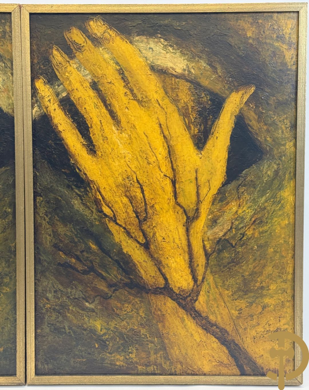 GRABA getekend - Triptiek : Binnenkant 