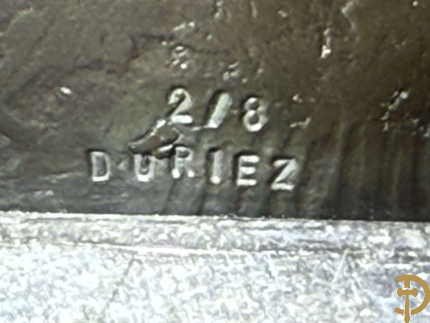 DURIEZ I. gestempeld 