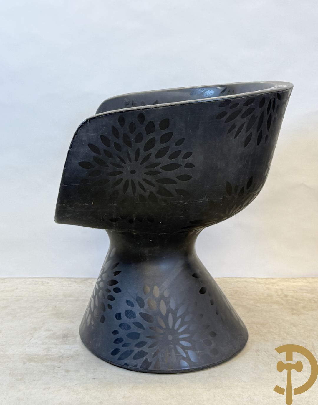 Paar plexi armzetels Zanotta, model Dora Outdoor