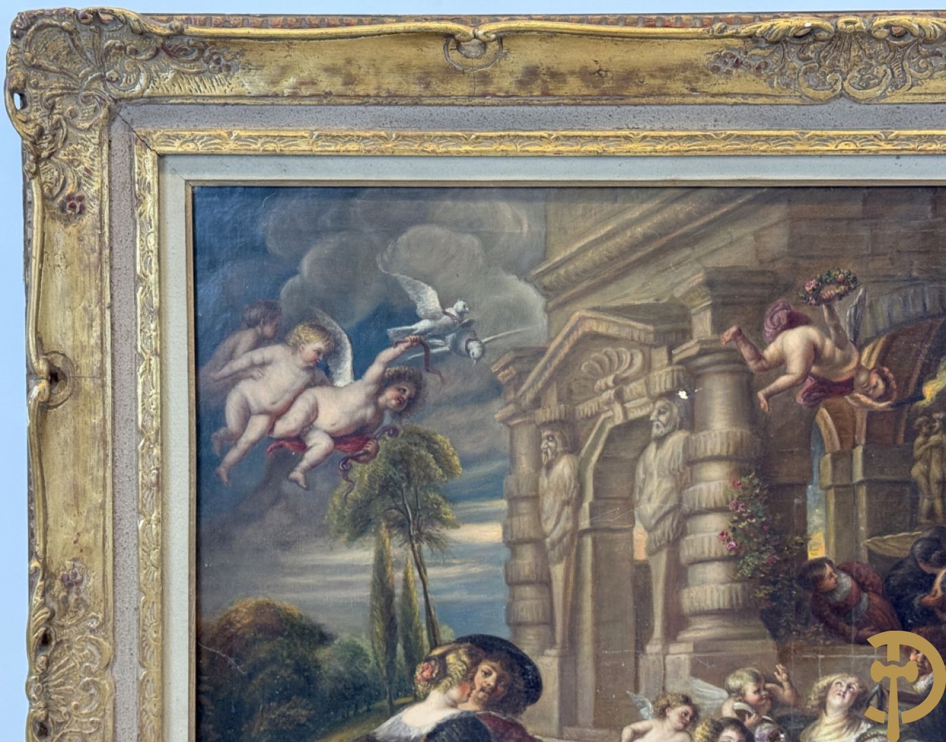 MANNOO A. getekend, naar P.P. Rubens 