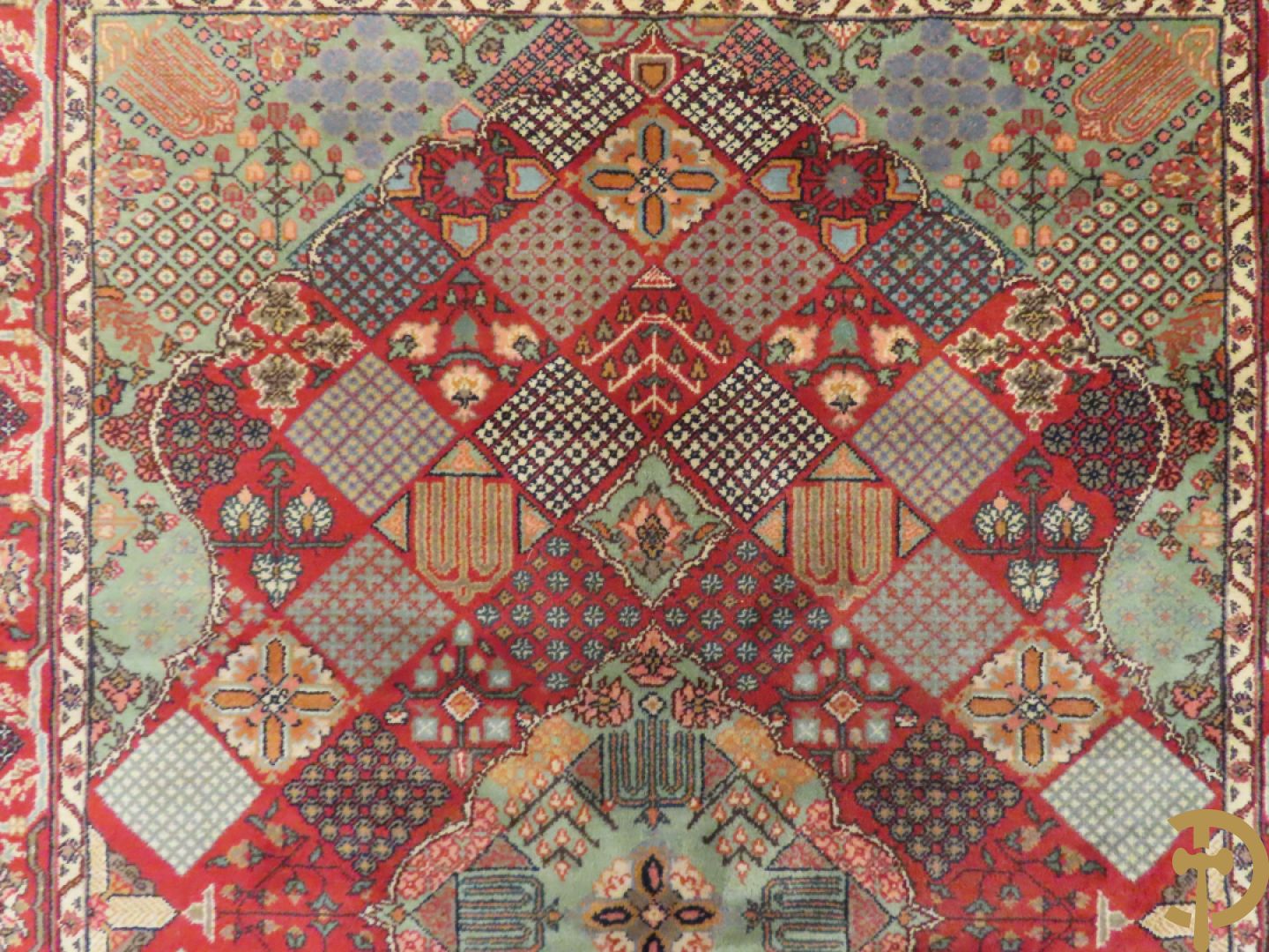 Oosters handgeknoopt tapijt Hamadan