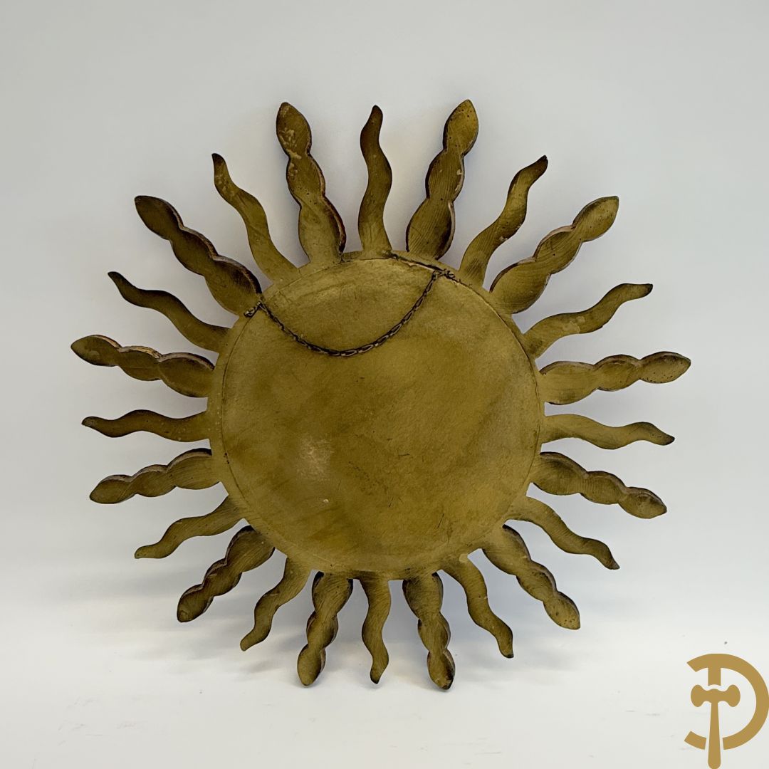 Vintage zonnestraalspiegel, Staluc gemerkt