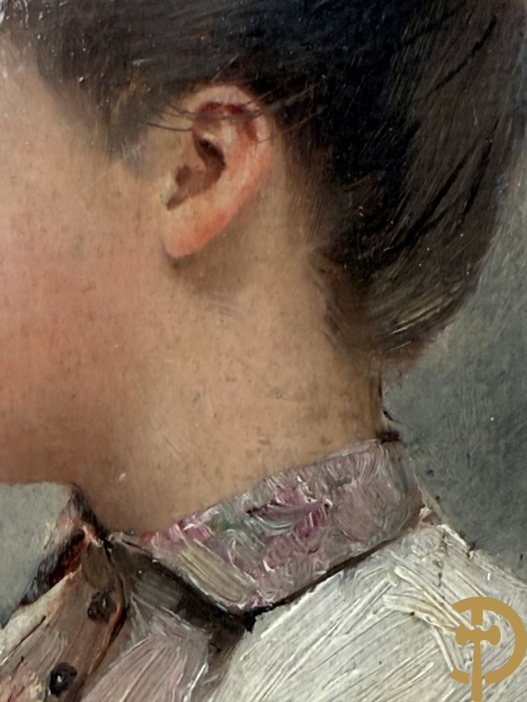 VAN DEN BOSCH Georges getekend links boven 