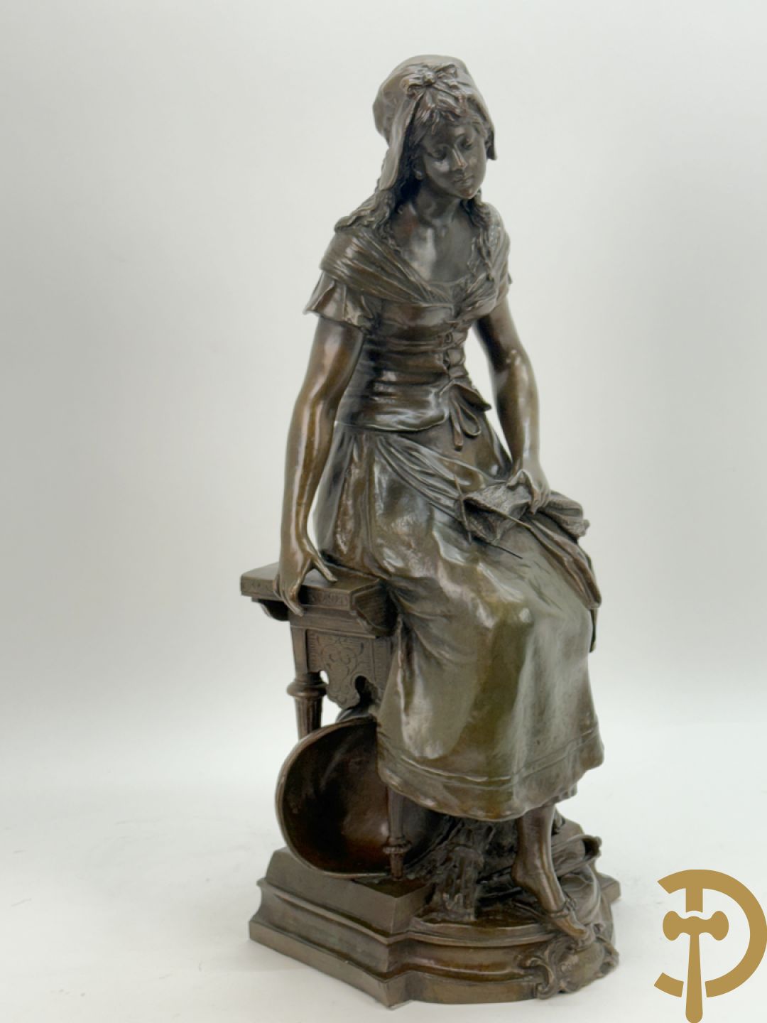 MOREAU Auguste getekend 