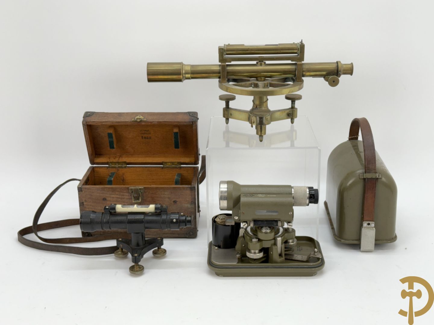 Drie meetintrumenten