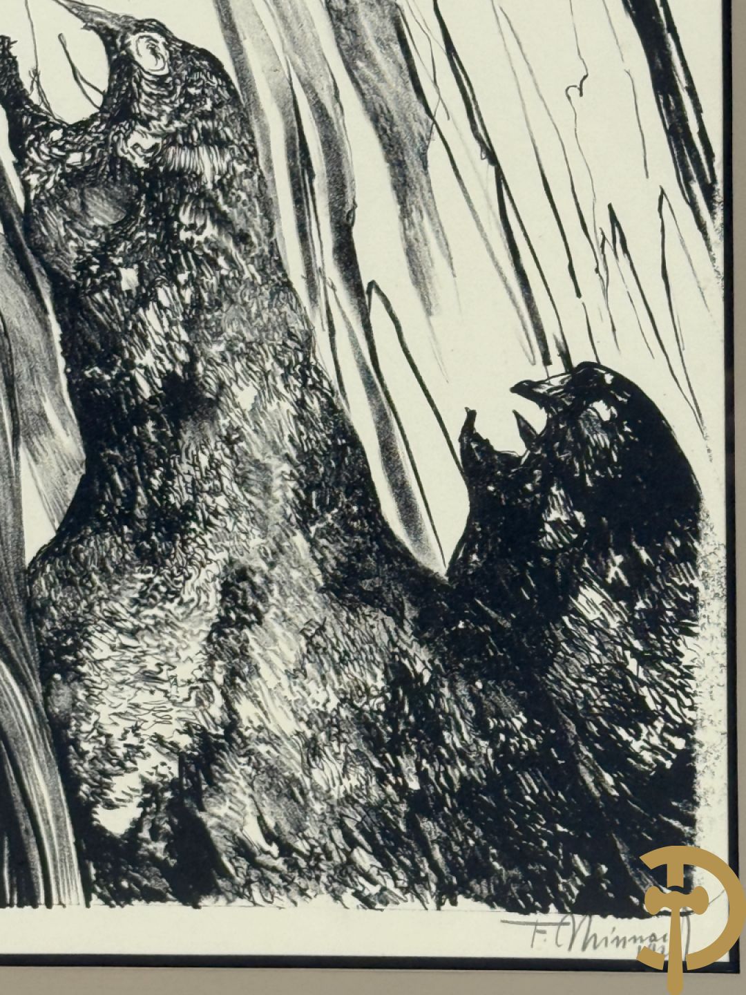 MINNAERT F. (Frans) getekend 1971 