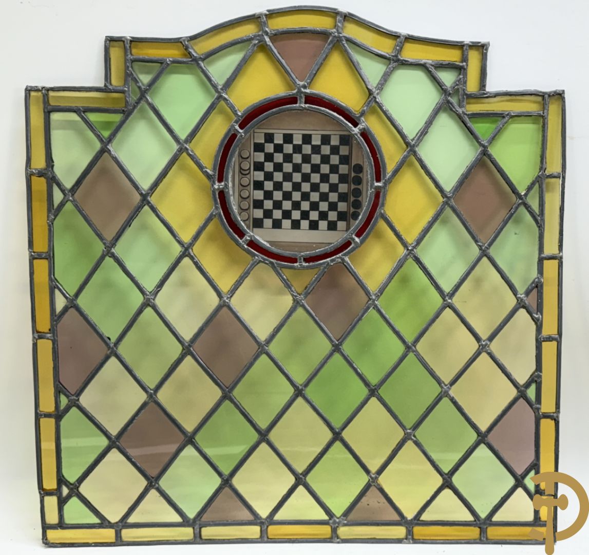 Twaalf loodramen met afbeeldingen van volksspelen