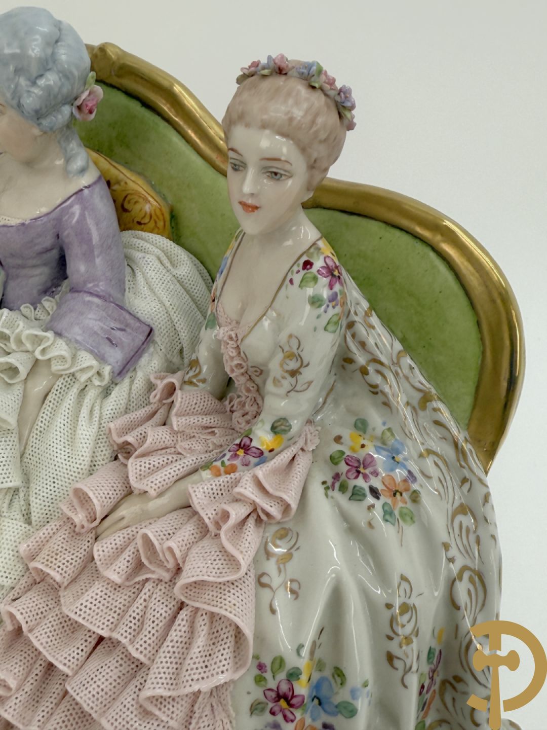 Italiaanse porseleinen groep 