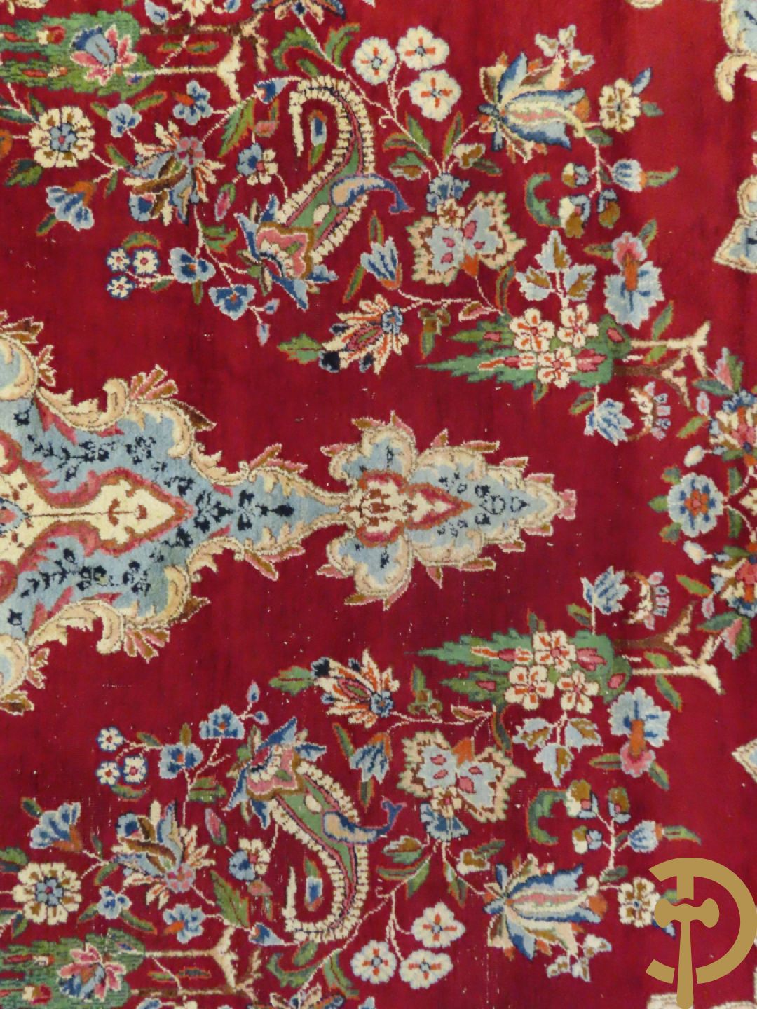 Oosters handgeknoopt tapijt Kirman Royal