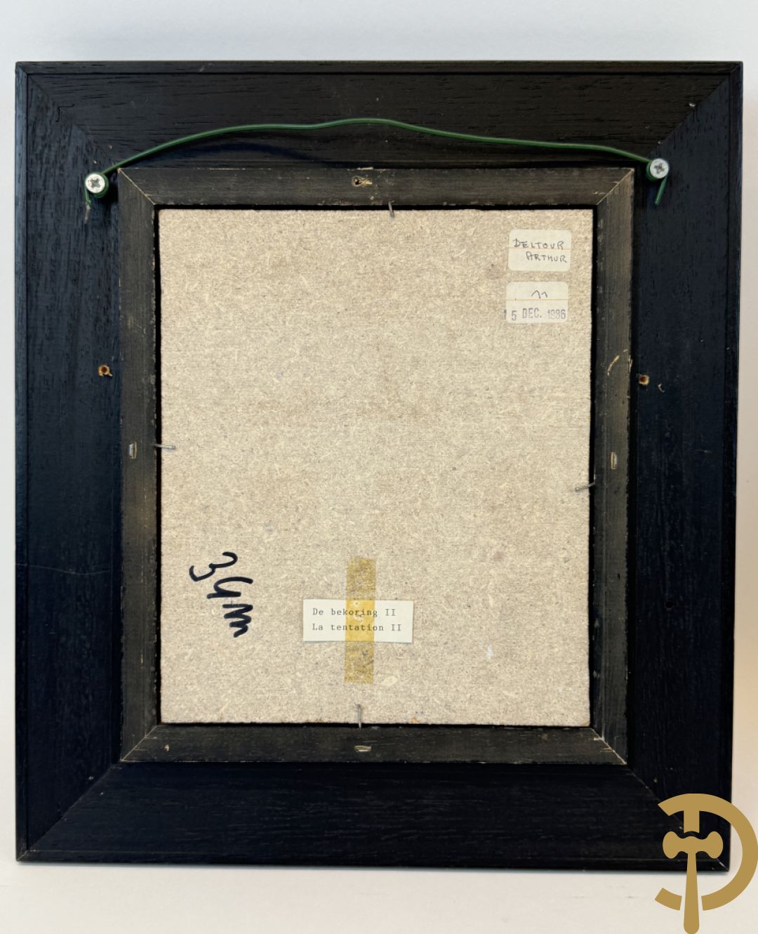 DELTOUR A. (Arthur) getekend 