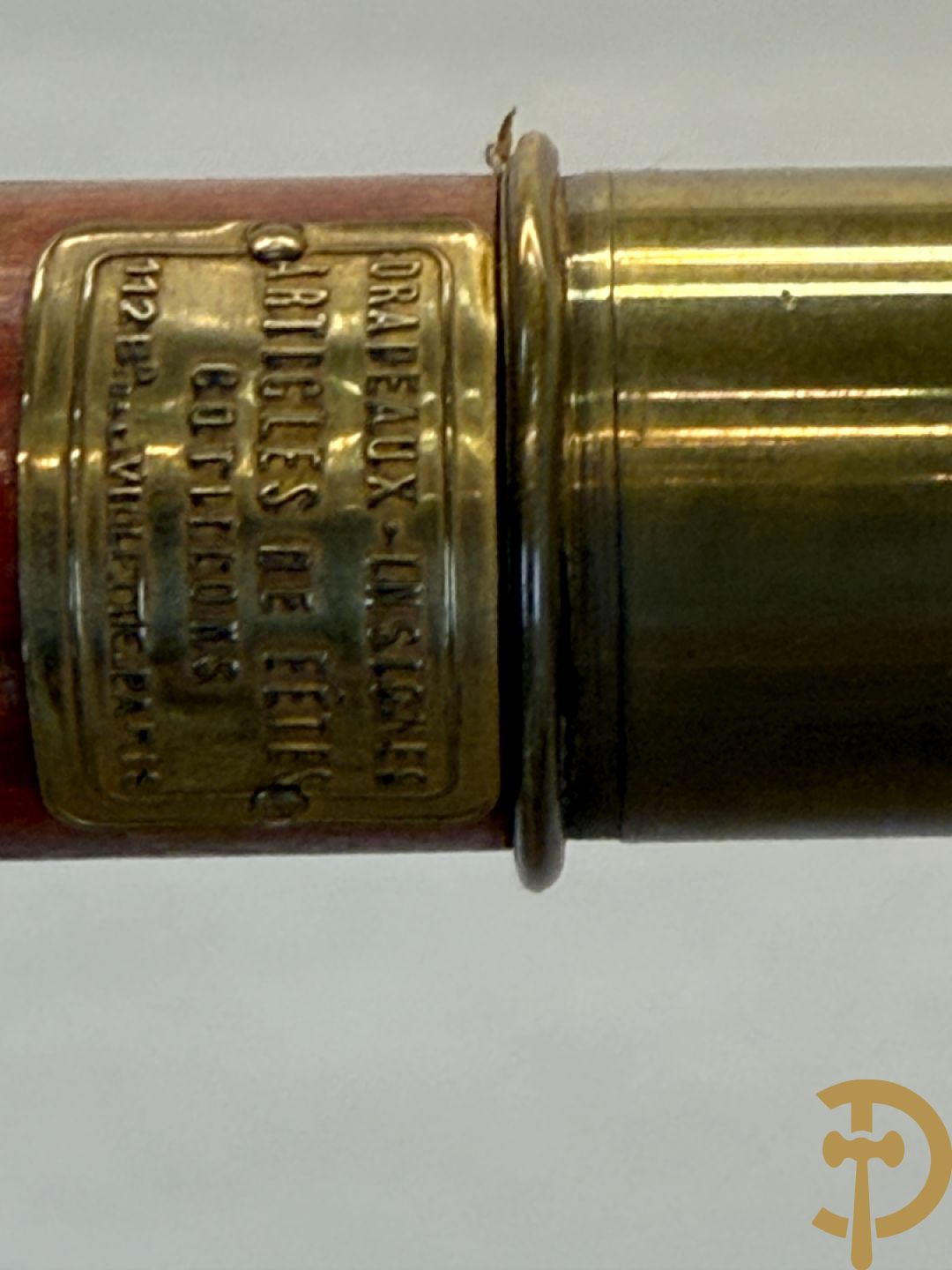 Franse vaandel Federation du Nord des Groupes de la Libre Pensée Ouvrière et d