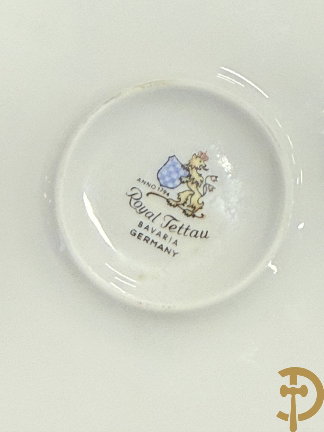 Porseleinen eetservies, Royal Tettau Bavaria Germany