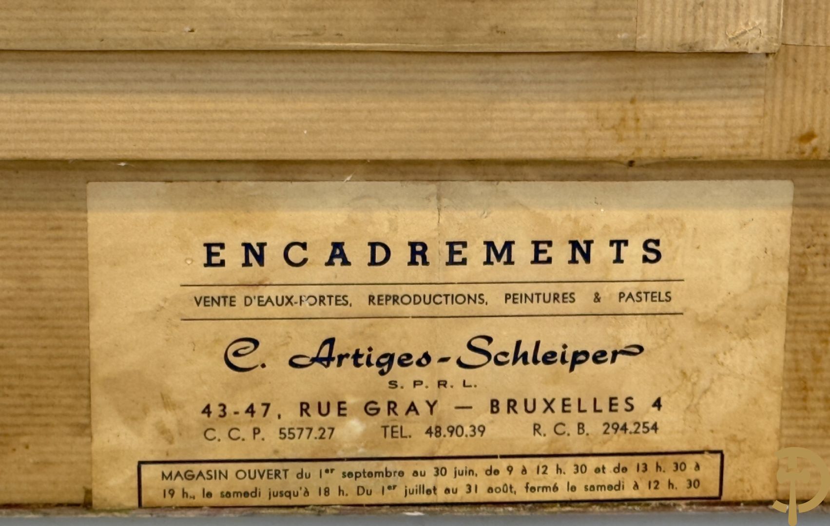 CALZENATI A. getekend 