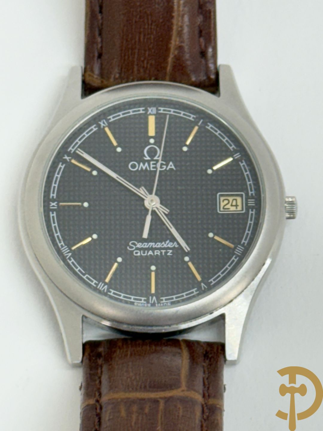 Vintage Omega herenuurwerk Seamaster Quartz, model 1425