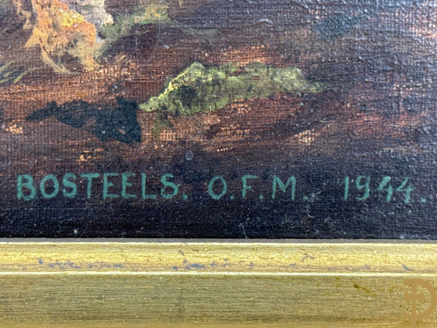 BOSTEELS Andreas Pater getekend OFM 1944 