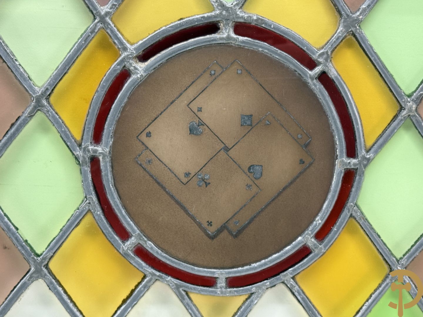 Twaalf loodramen met afbeeldingen van volksspelen