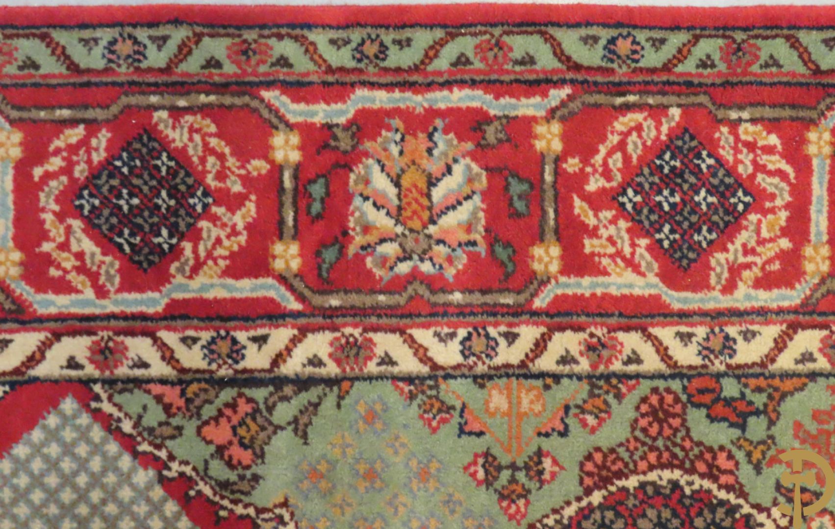 Oosters handgeknoopt tapijt Hamadan