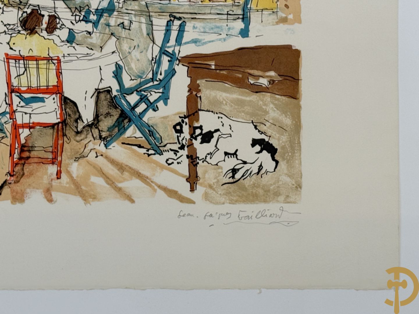 GAILLIARD Jean Jacques getekend 