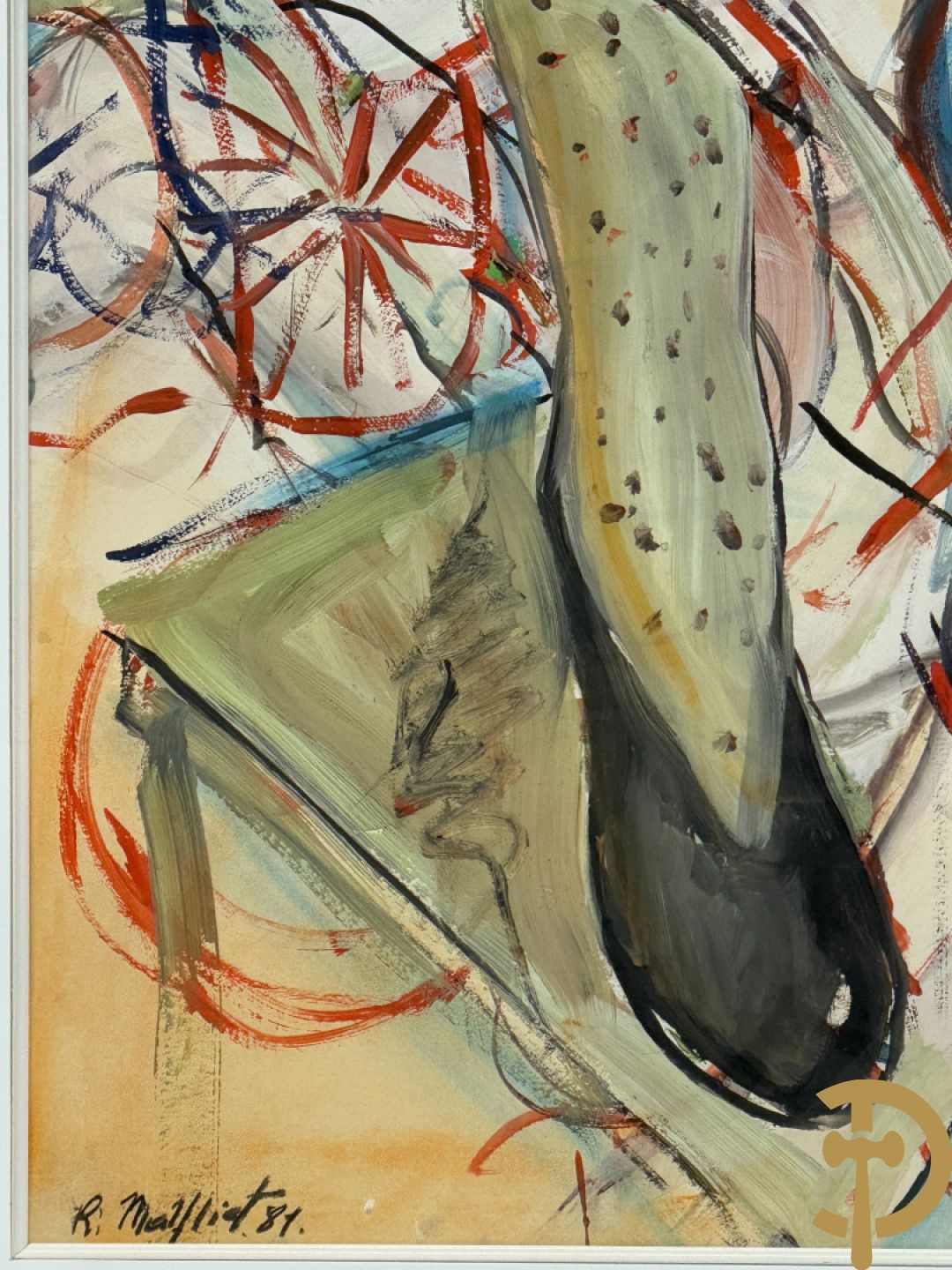 MALFLIET R. getekend 