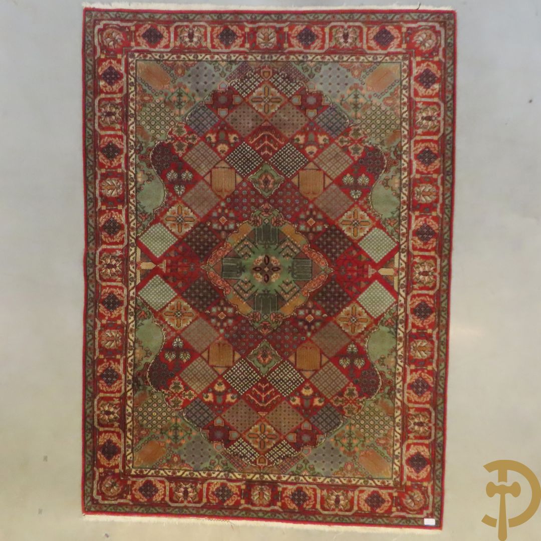 Oosters handgeknoopt tapijt Hamadan