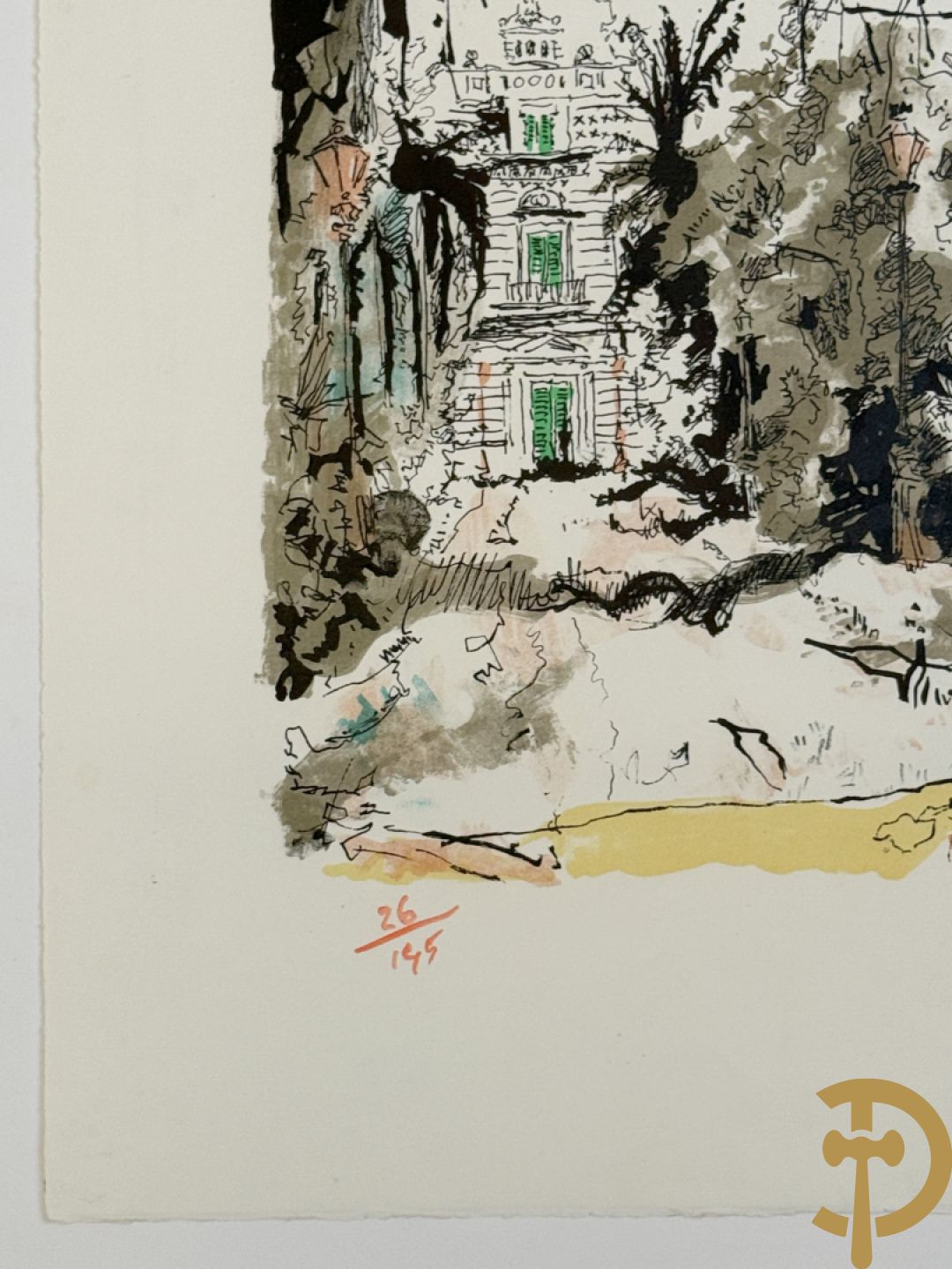 GAILLIARD Jean Jacques getekend 