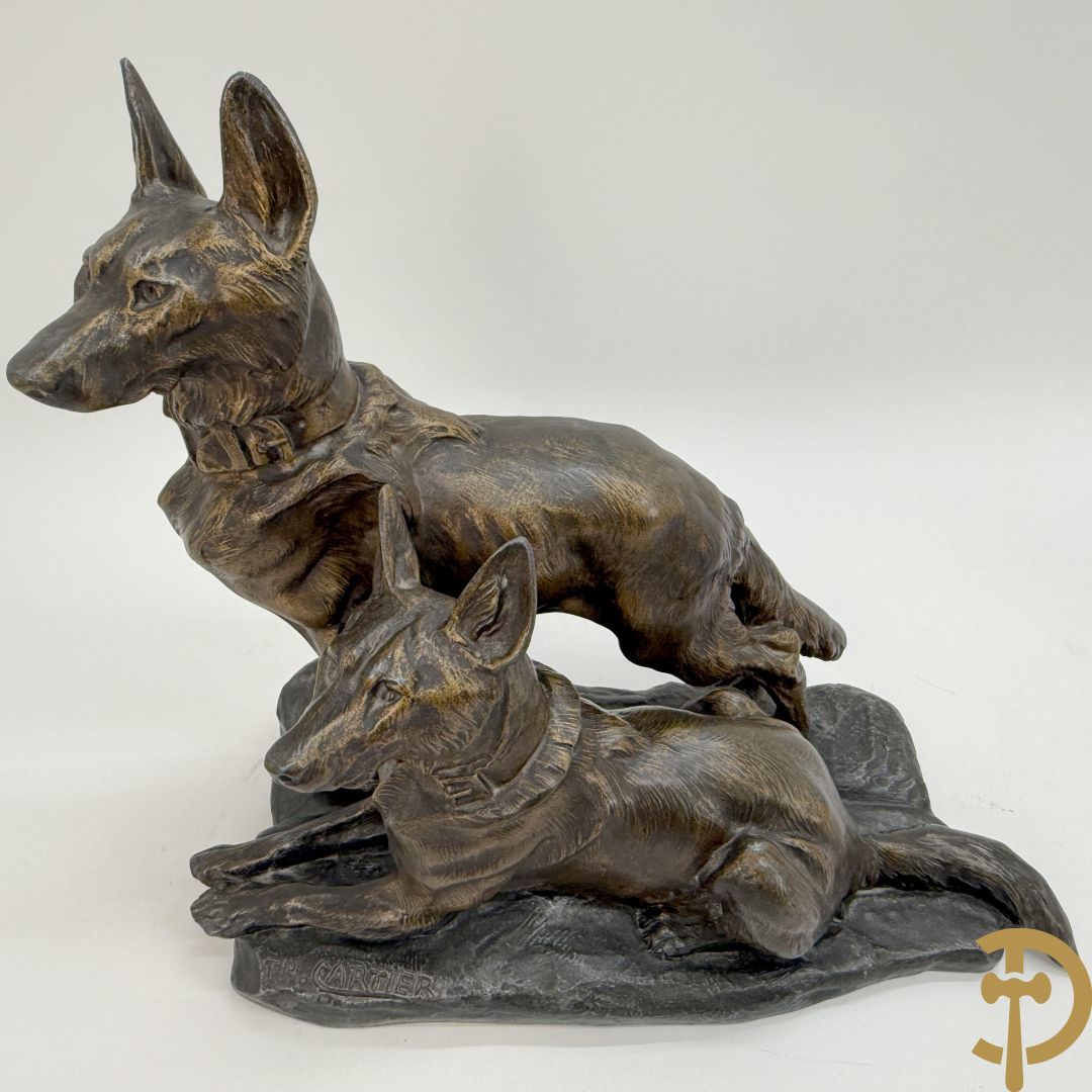 CARTIER Th. getekend 