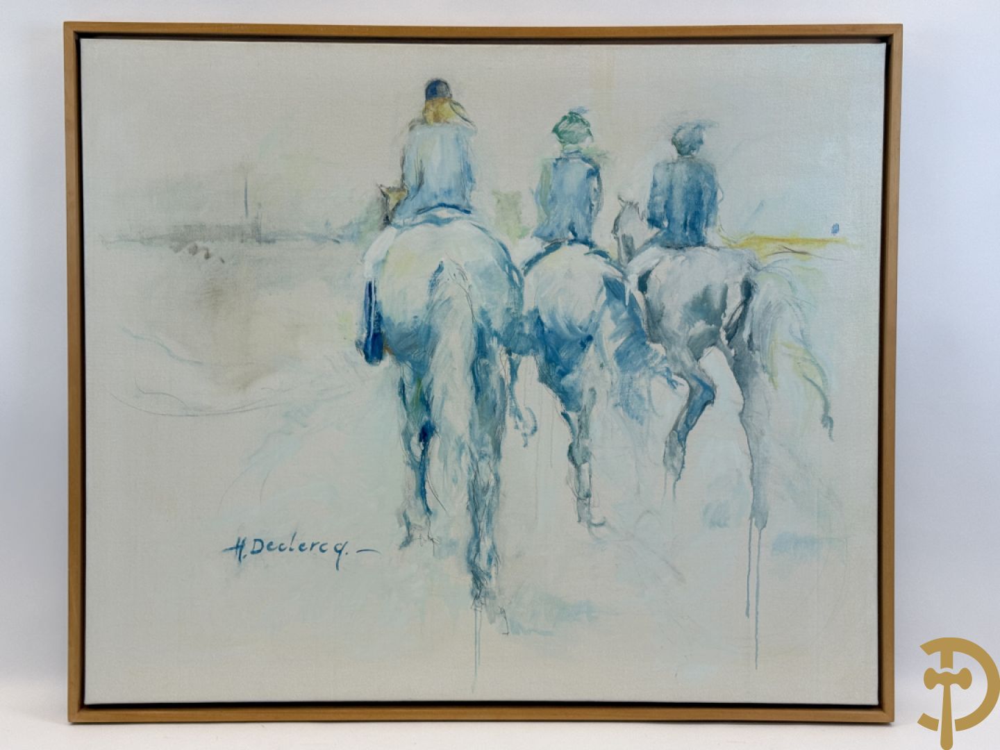 DECLERCQ H. getekend (Huguette) 
