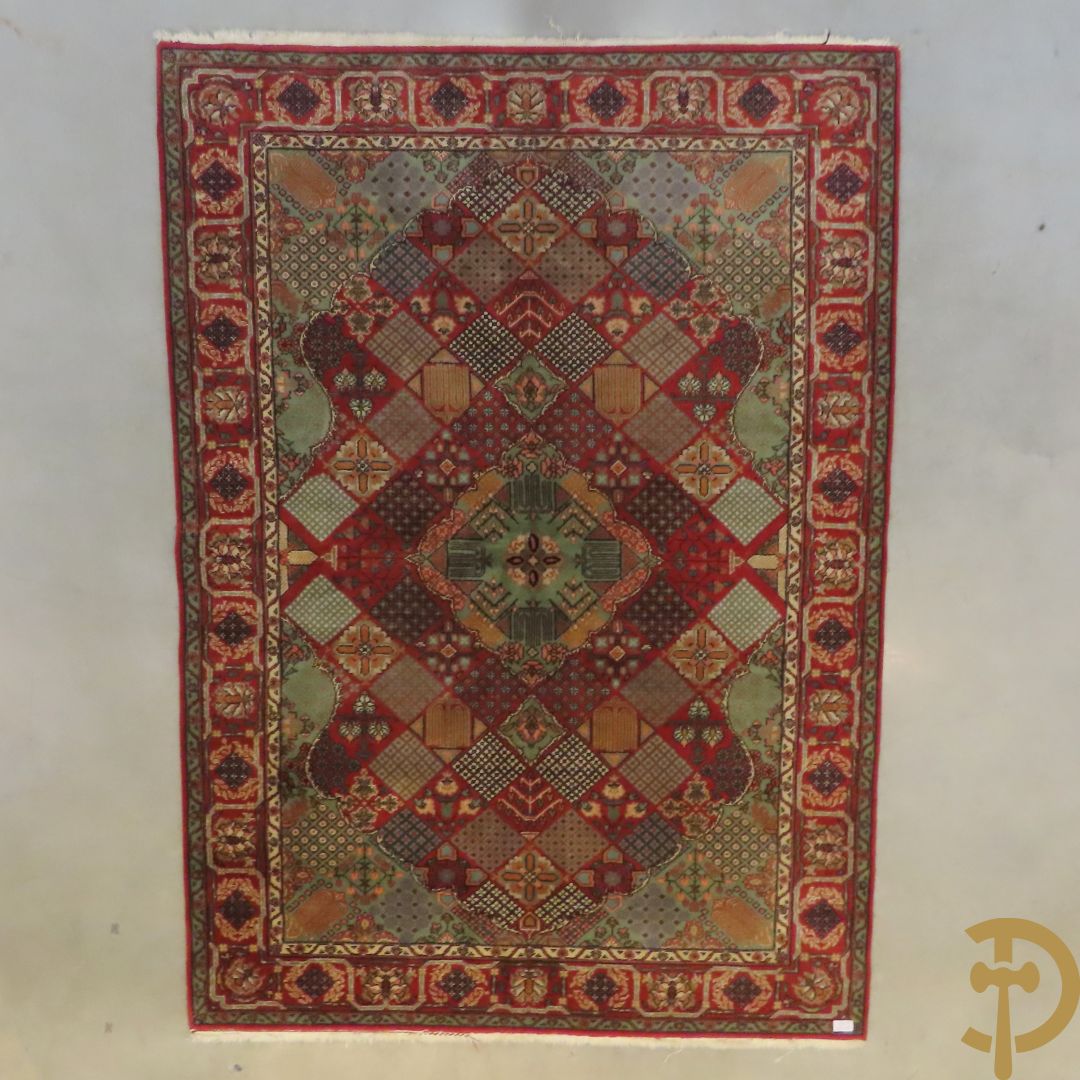 Oosters handgeknoopt tapijt Hamadan