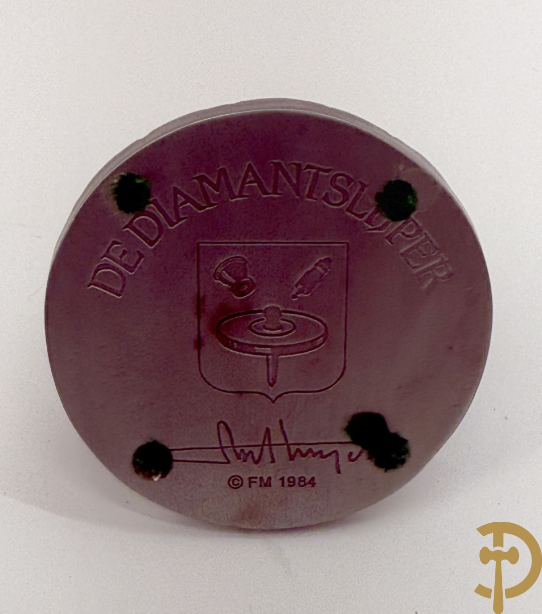 Twaalf tinnen ambachten, gestempeld van Franklin Mint