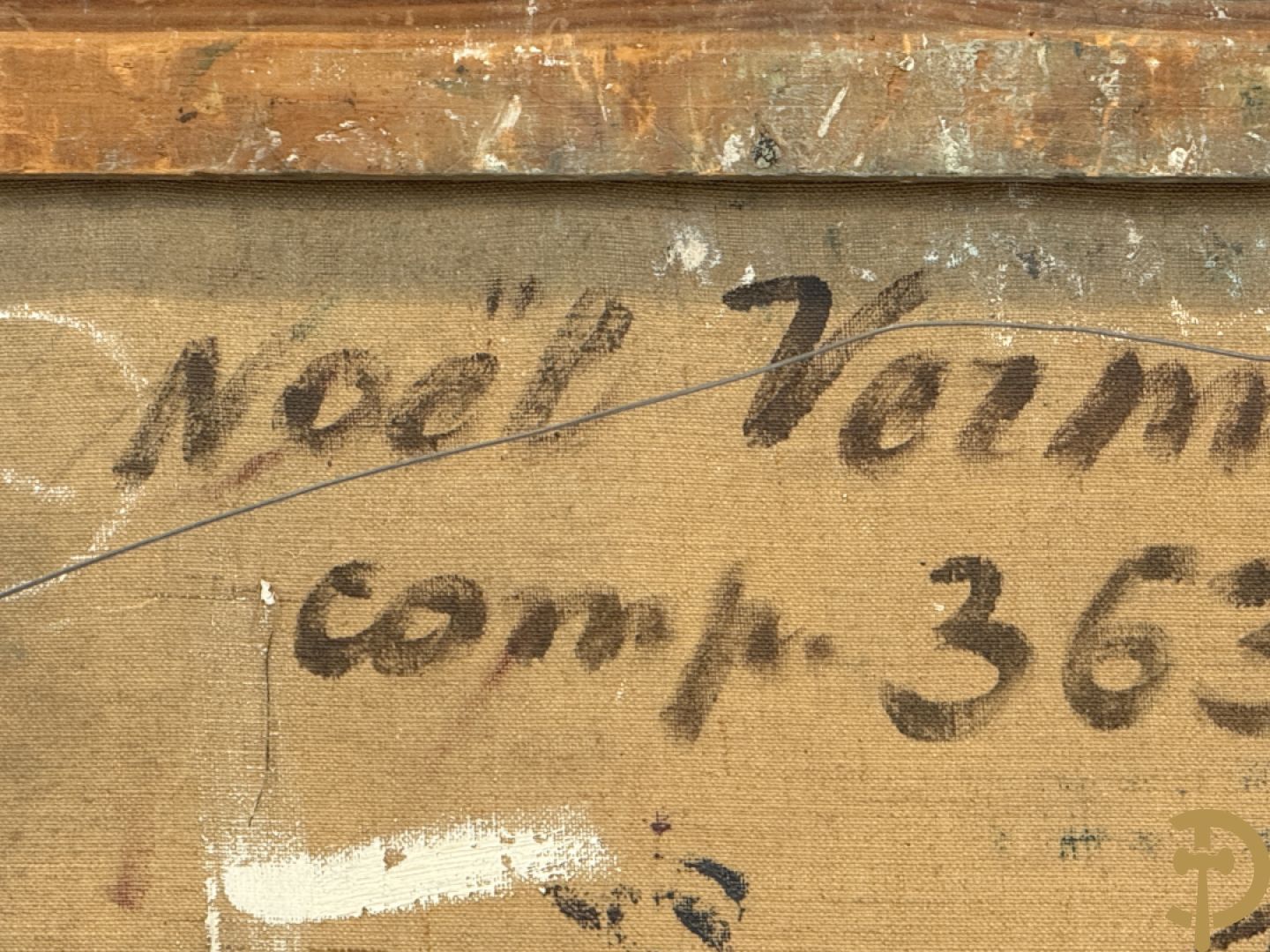 VERMEULEN NOËL getekend verso 1971 