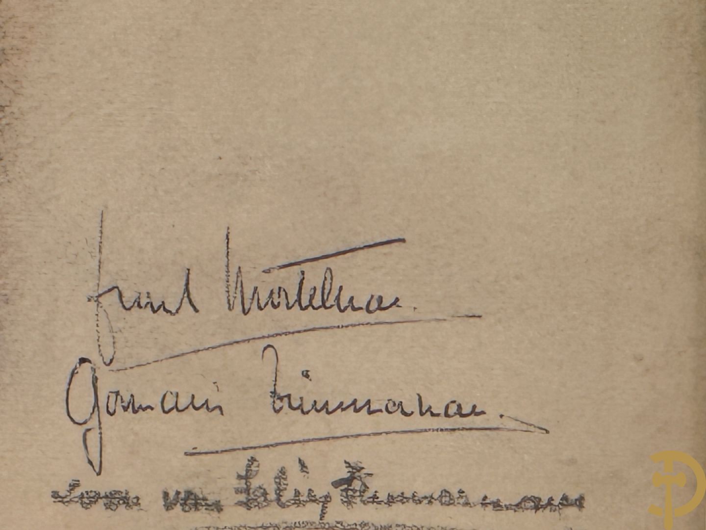 MORTELMANS Frank getekend Lier