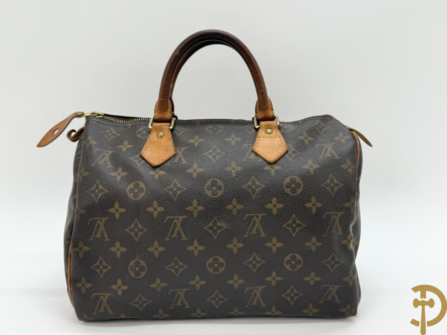 Kleine speedybag Louis Vuitton, binnenin gemerkt TH 0948